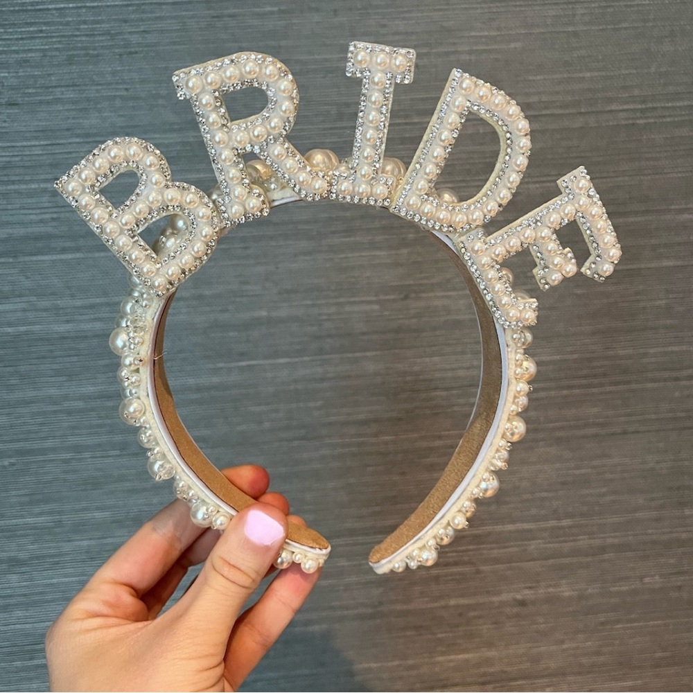 Bride Pearl Headband